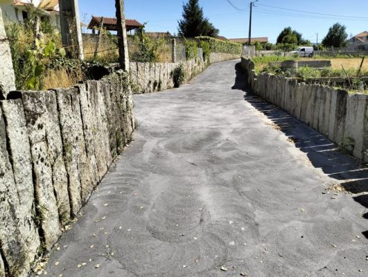 "Pavimenta&ccedil;&atilde;o da Rua das Secas (Tro&ccedil;o II) - Freguesia de Mazedo